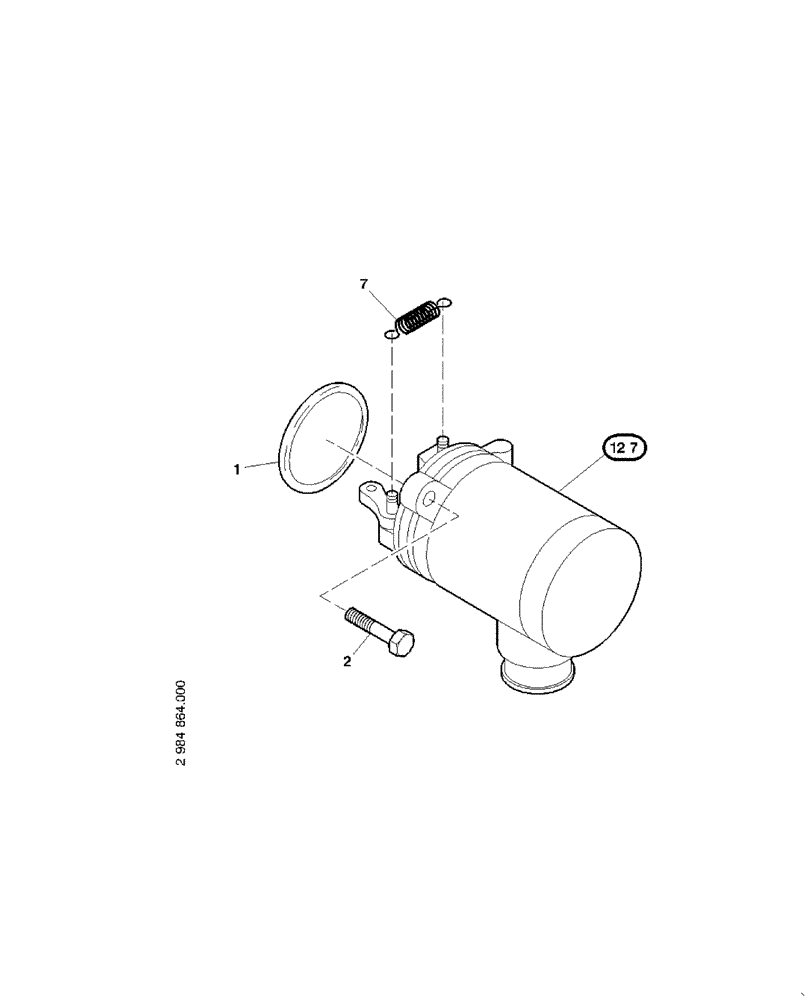 Схема запчастей Case 221E - (95.034[2984864001]) - REGULATOR (55) - ELECTRICAL SYSTEMS