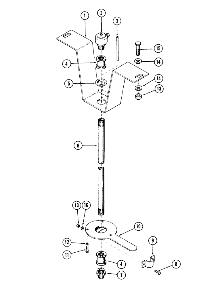 Схема запчастей Case 40 - (148) - INNER SWIVEL, (USED WITH TRACK BRAKE AND SINGLE SPEED DRIVE) (35) - HYDRAULIC SYSTEMS