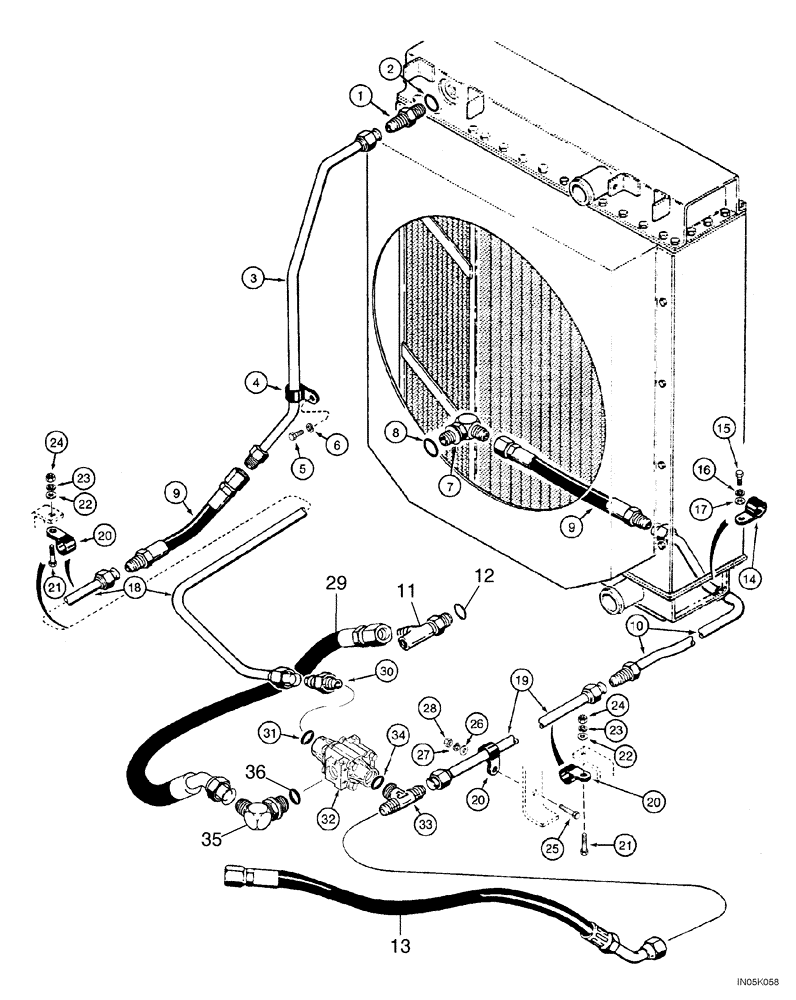 Схема запчастей Case 1150H_IND - (06-20) - HYDRAULICS - CRAWLER CIRCUIT (06) - POWER TRAIN