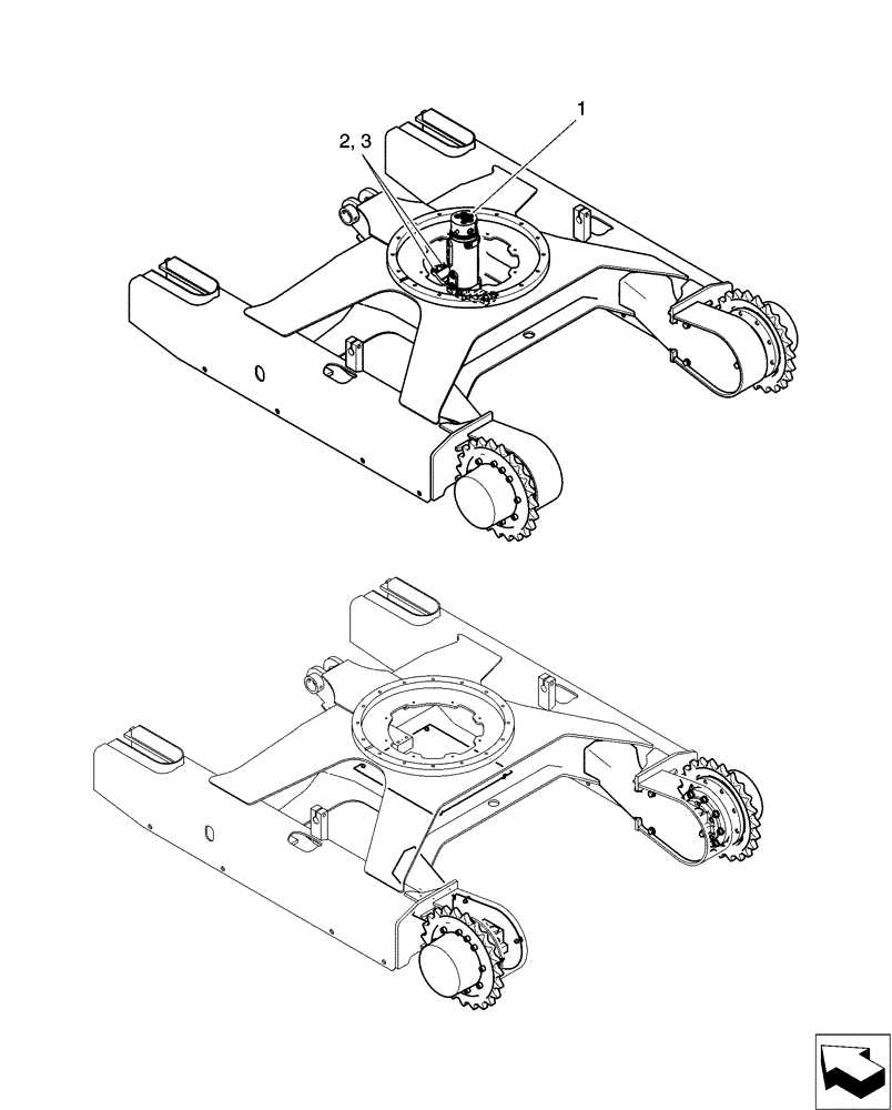 Схема запчастей Case CX31B - (02-005[01]) - JOINT INSTAL, SWIVEL, ANGLE DOZER (35) - HYDRAULIC SYSTEMS