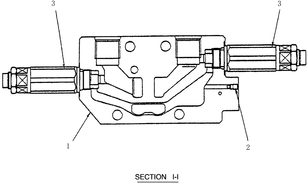 Схема запчастей Case CX36B - (HC009-01[1]) - VALVE ASSEMBLY, CONTROL (SUPPLY) (35) - HYDRAULIC SYSTEMS