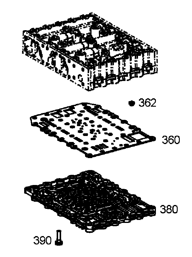 Схема запчастей Case 335B - (18A00000587[001]) - SCREEN, GEARSHIFT SYSTEM (87453814) (03) - Converter / Transmission