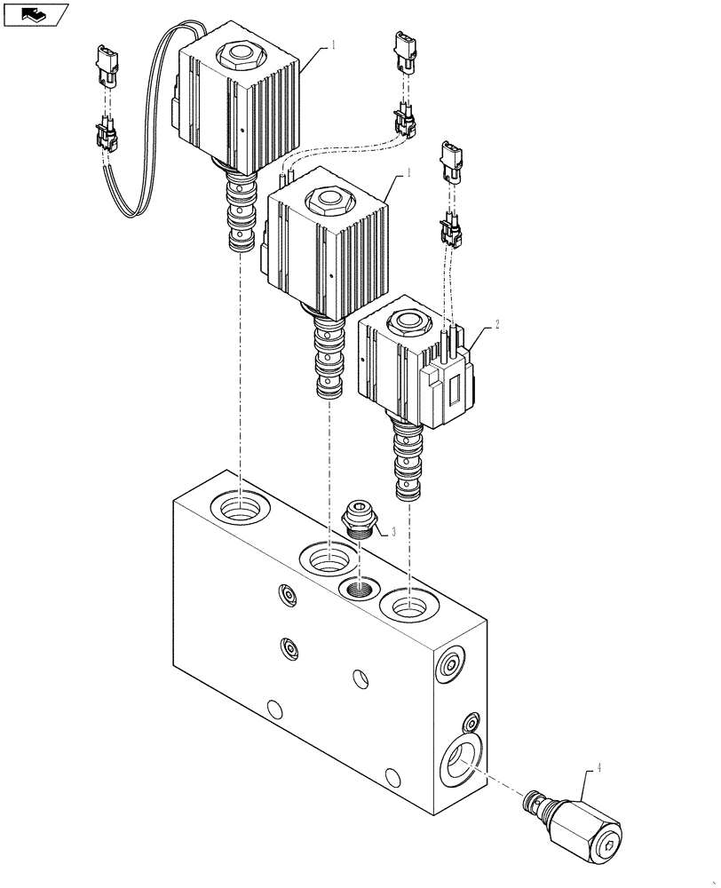 Схема запчастей Case 580SN WT - (35.726.12[04]) - VALVE, DUAL COUPLER - LOADER TOOL AND BACKHOE (580SN, 580SN WT, 590SN) (35) - HYDRAULIC SYSTEMS