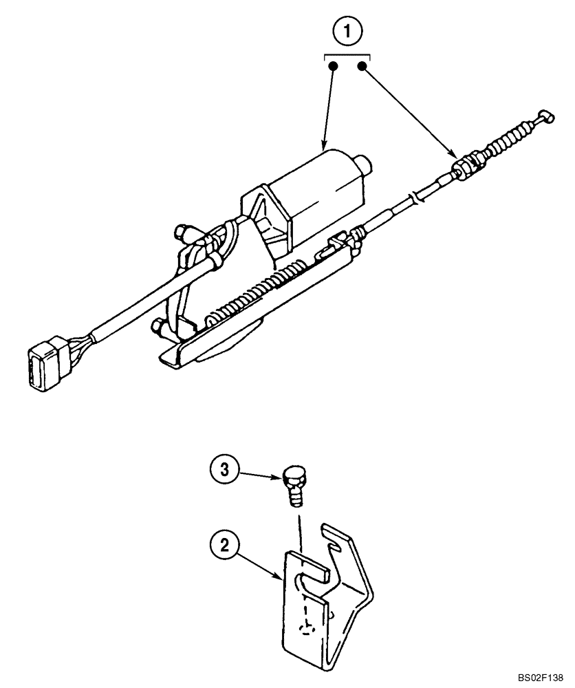 Схема запчастей Case CX210N - (04-04) - ENGINE SHUTOFF (04) - ELECTRICAL SYSTEMS