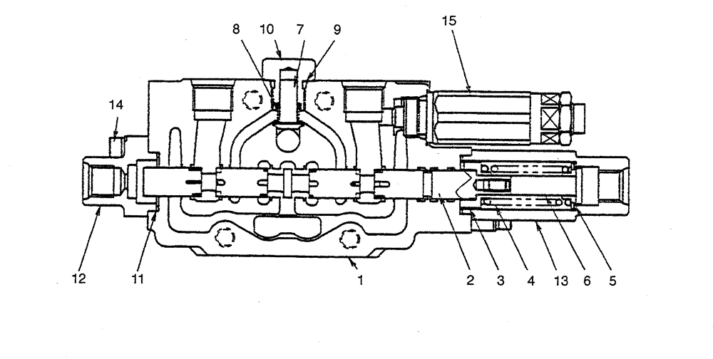 Схема запчастей Case CX27B PV13 - (07-012) - VALVE ASSY, CONTORL (BUCKET) ELECTRICAL AND HYDRAULIC COMPONENTS