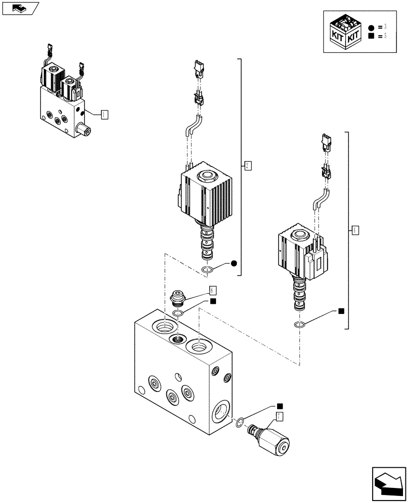 Схема запчастей Case 580SN WT - (35.726.21) - VALVE, SINGLE COUPLER - LOADER TOOL OR BACKHOE (35) - HYDRAULIC SYSTEMS