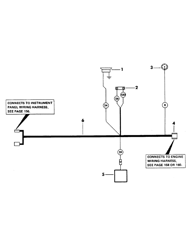 Схема запчастей Case 40EC - (157A) - TURNTABLE WIRING HARNESS AND ELECTRICAL COMPONENTS (06) - ELECTRICAL SYSTEMS