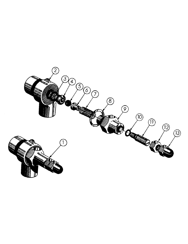 Схема запчастей Case 256 - (108) - RELIEF VALVE INSTALLATION (07) - HYDRAULIC SYSTEM