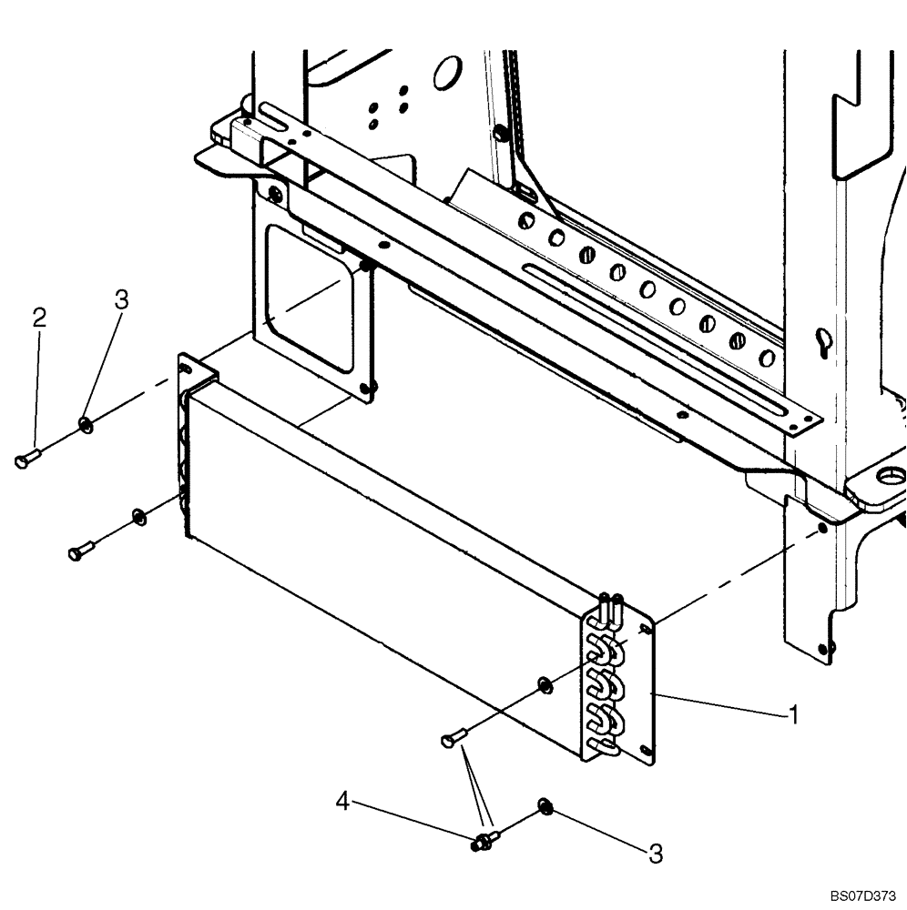 Схема запчастей Case 921E - (03-04) - COOLER - FUEL (03) - FUEL SYSTEM