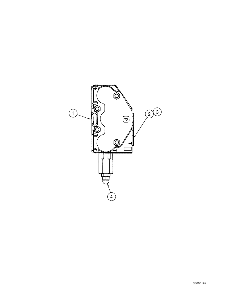 Схема запчастей Case 570MXT - (08-18) - VALVE SECTION - HITCH INLET (08) - HYDRAULICS