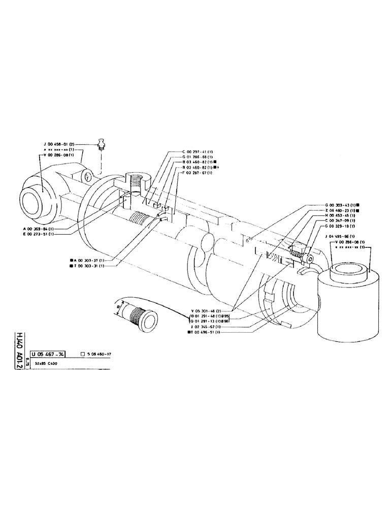 Схема запчастей Case 90CL - (088) - NO DESCRIPTION PROVIDED (07) - HYDRAULIC SYSTEM