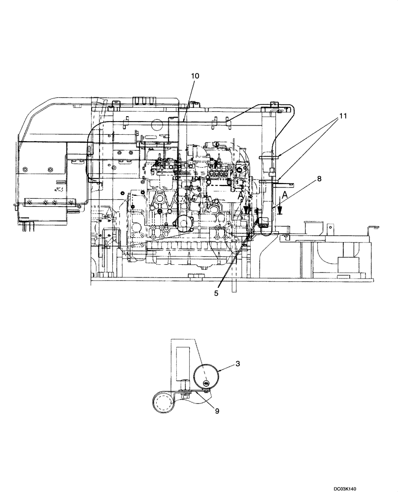 Схема запчастей Case CX47 - (04-15[00]) - ALARM ASSY (04) - ELECTRICAL SYSTEMS