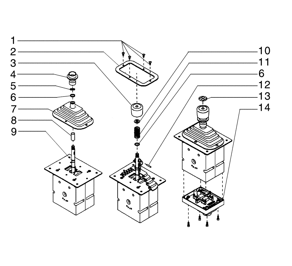 Схема запчастей Case 885B - (06-03[22]) - TRANSMISSION CONTROL (06) - POWER TRAIN