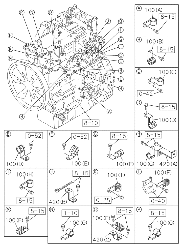 Схема запчастей Case CX250C - (04-060[02]) - ELECTRICAL ACCESSORIES - ENGINE (04) - ELECTRICAL SYSTEMS