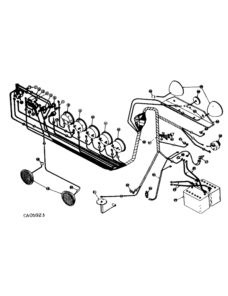 Схема запчастей Case 4150 - (08-05) - ELECTRICAL, ELECTRICAL, LOADER, DIESEL (06) - ELECTRICAL