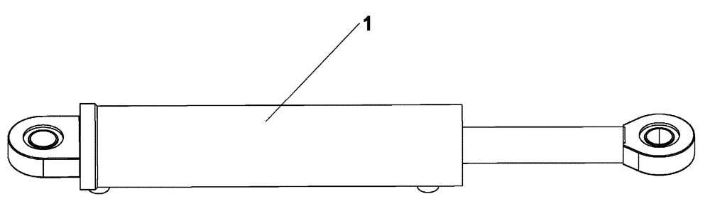 Схема запчастей Case DV213 - (41.216.01) - STEERING CYLINDER (GROUP 70-ND142055) (41) - STEERING