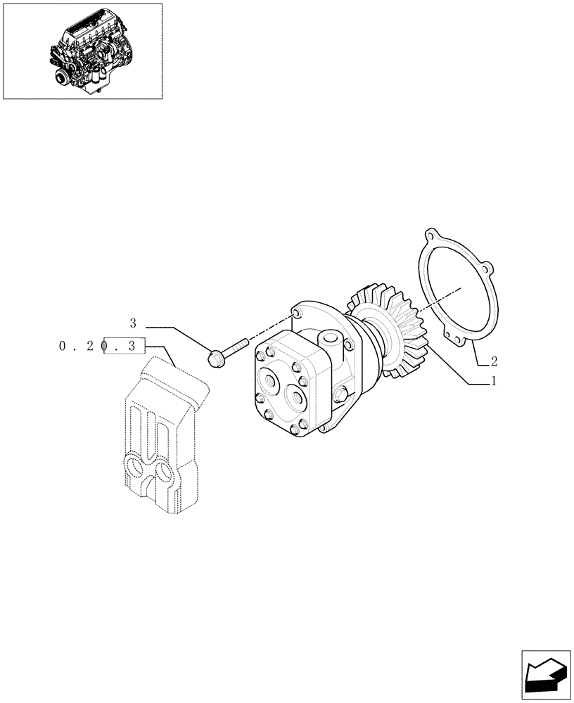 Схема запчастей Case F3AE0684D B005 - (0.20.1[01]) - FUEL PUMP & RELATED PARTS (504053973) 