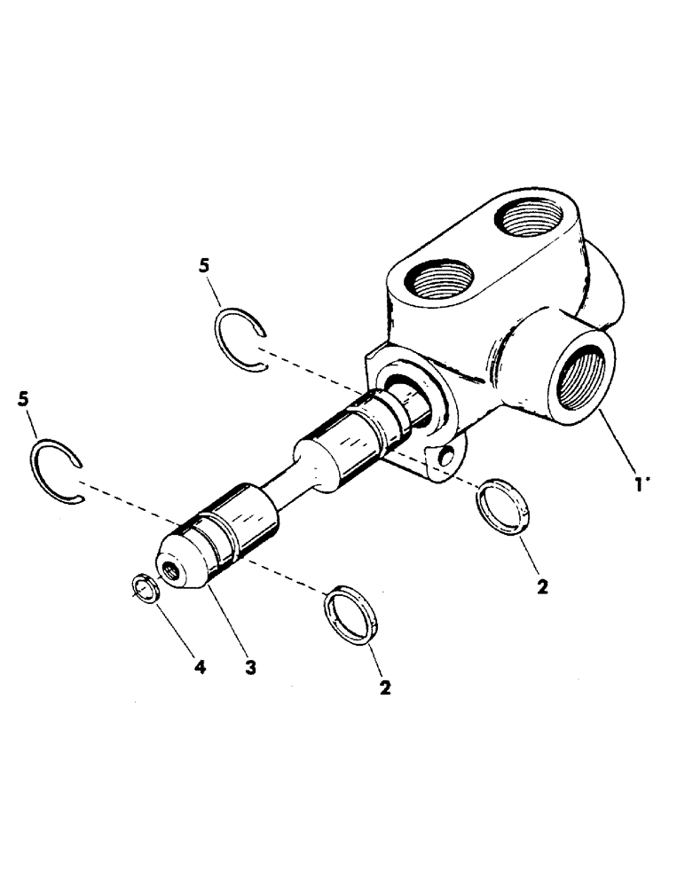 Схема запчастей Case 40EC - (085) - TRACK BRAKE VALVE (04) - UNDERCARRIAGE