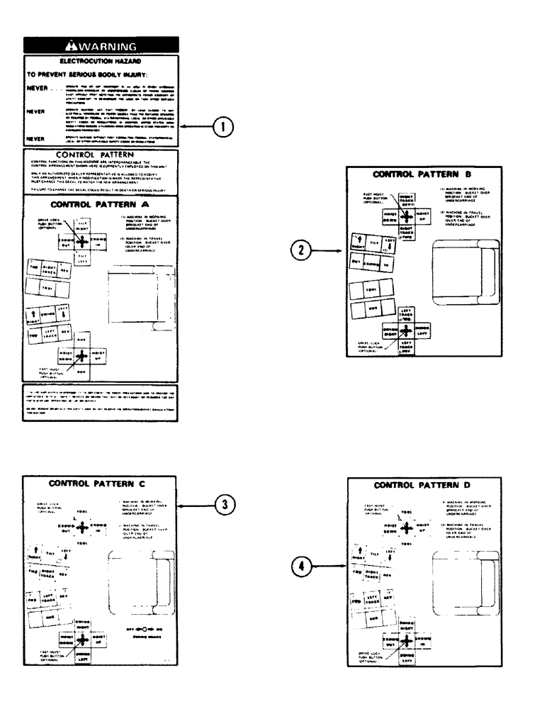 Схема запчастей Case 50 - (9-250) - DECALS (09) - CHASSIS