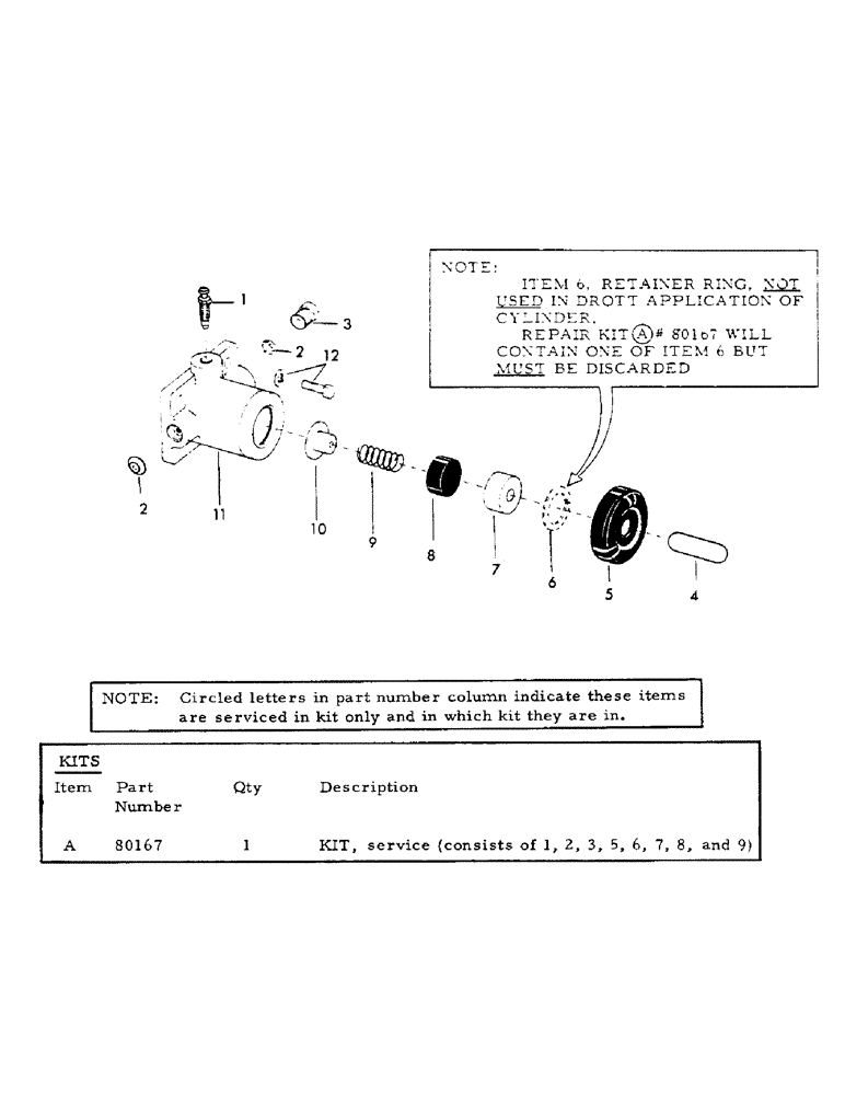 Схема запчастей Case 35YC - (E08) - TRACK BRAKE CYLINDER (07) - HYDRAULIC SYSTEM