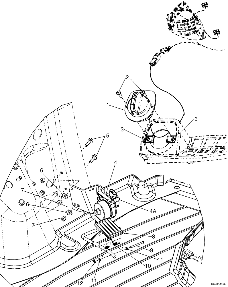 Схема запчастей Case 590SM - (03-02) - THROTTLE, HAND - THROTTLE, FOOT (03) - FUEL SYSTEM