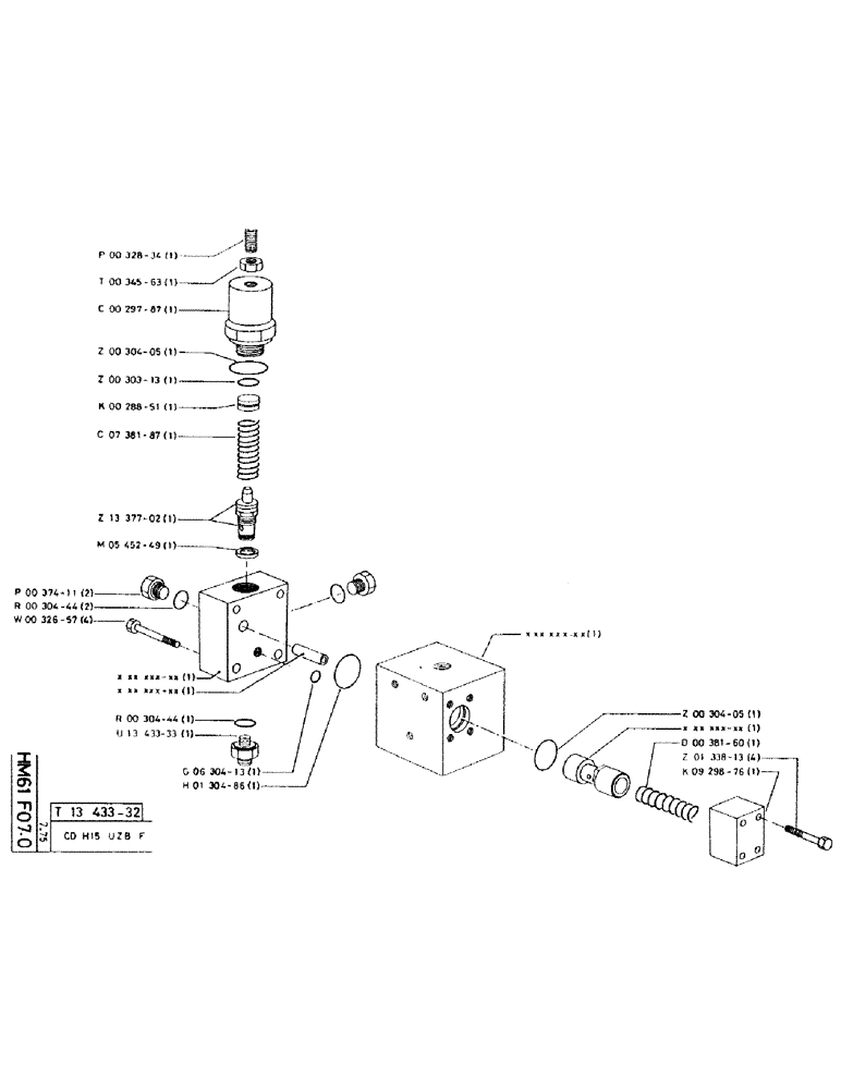 Схема запчастей Case RC200 - (086) - CD H15 