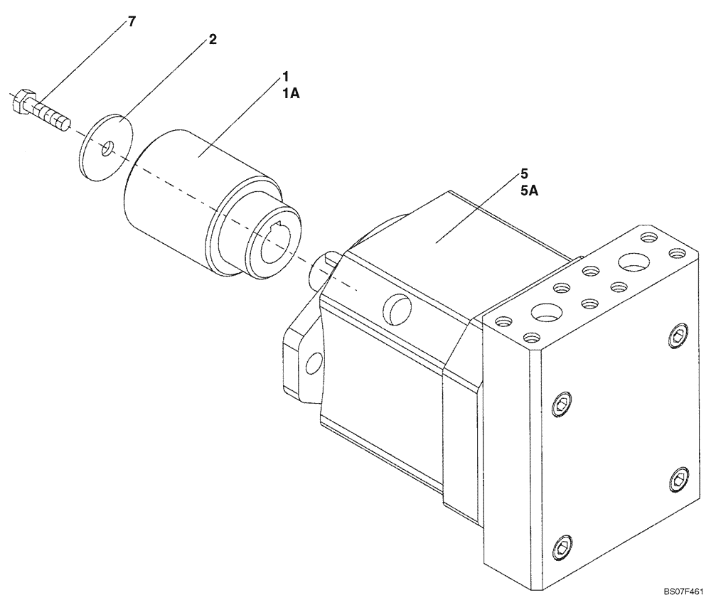 Схема запчастей Case SV216 - (35.910.01[01]) - MOTOR, HYDRAULIC VIBRATION (UNTIL P.I.N. DDD001212) (GROUP 4-35) (ND122249) (35) - HYDRAULIC SYSTEMS