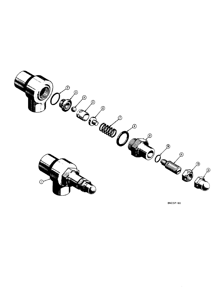 Схема запчастей Case 320 - (80) - 33959 SPECIAL RELIEF VALVE, D24452 SPECIAL RELIEF VALVE (00) - COMPLETE MACHINE