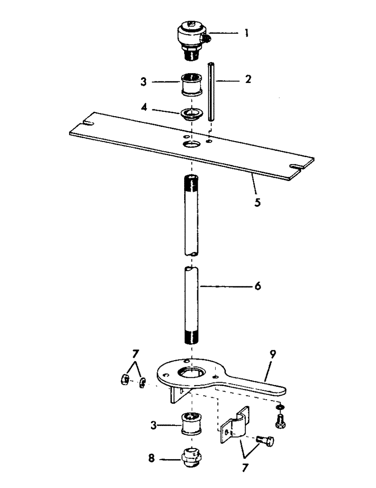 Схема запчастей Case 40EC - (E04) - INNER BRAKE SWIVEL, (TRACK) (07) - HYDRAULIC SYSTEM