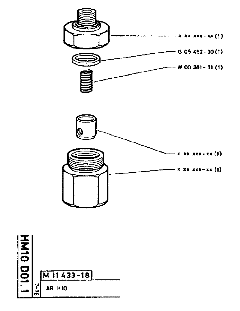 Схема запчастей Case 90CL - (107) - No Description Provided (07) - HYDRAULIC SYSTEM