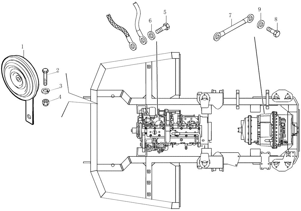 Схема запчастей Case 325 - (6.720/1[02]) - ELECTRIC COMPONENTS (13) - Electrical System / Decals