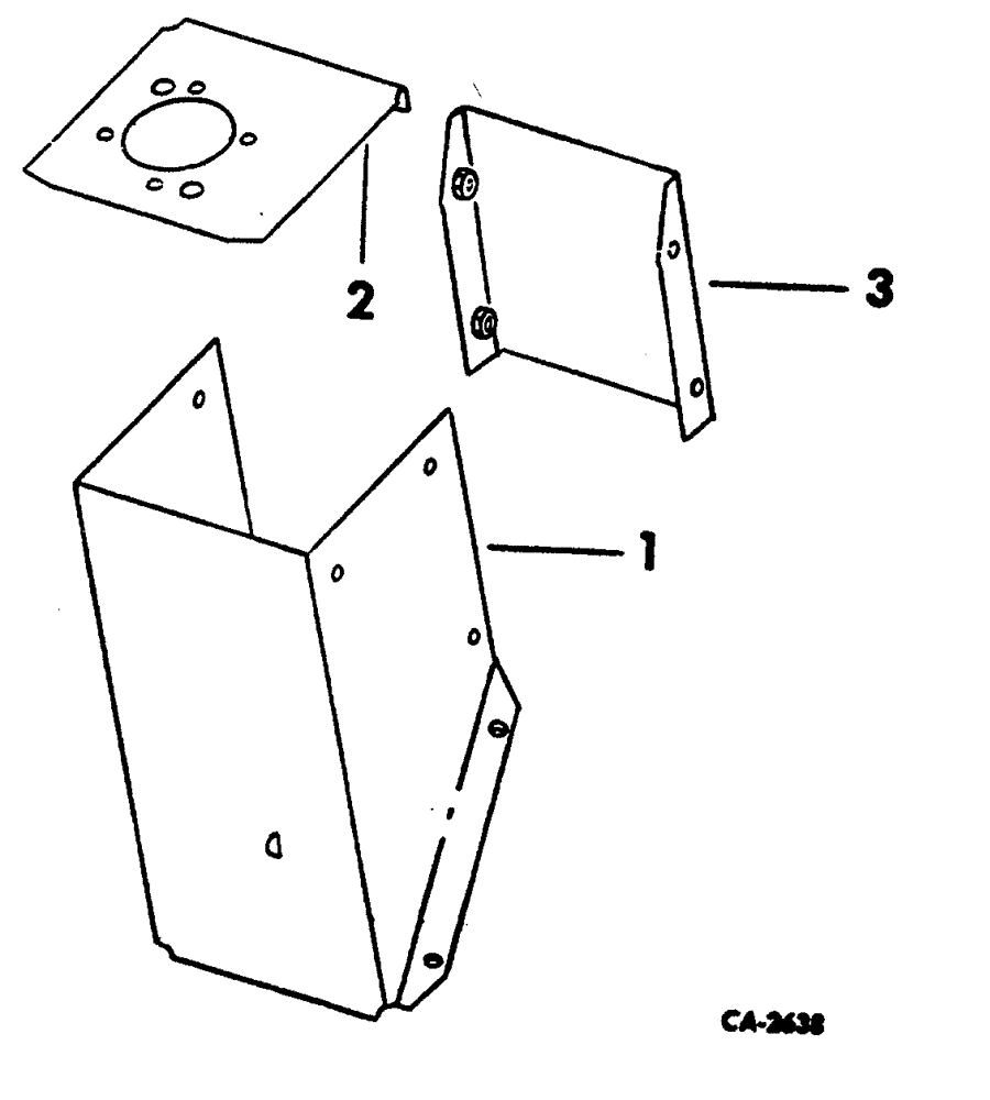 Схема запчастей Case 3400 - (137) - STEERING SUPPORT (90) - PLATFORM, CAB, BODYWORK AND DECALS