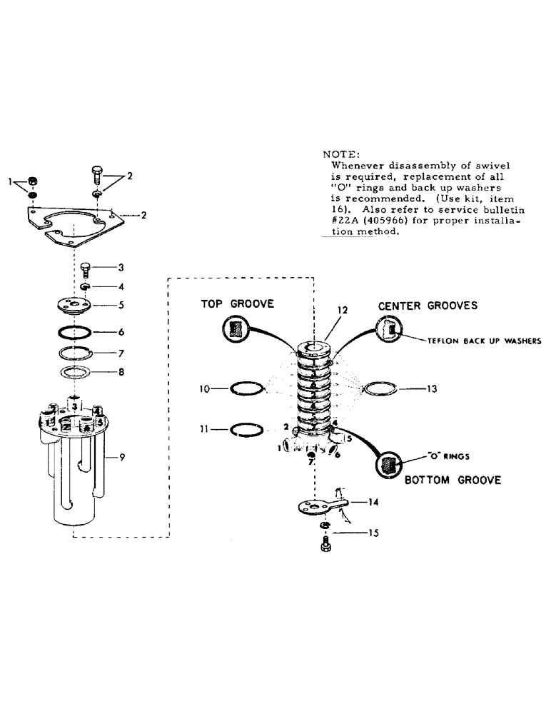 Схема запчастей Case 40EC - (H10) - SEVEN PORT SWIVEL, TUBES AND MOUNTING PLATES, (REPLACEMENT (07) - HYDRAULIC SYSTEM