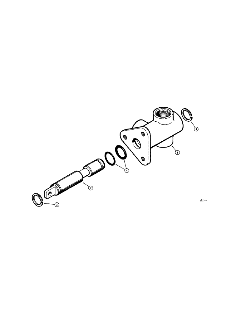 Схема запчастей Case W9B - (236[1]) - A13758 ACCUMULATOR VALVE (08) - HYDRAULICS