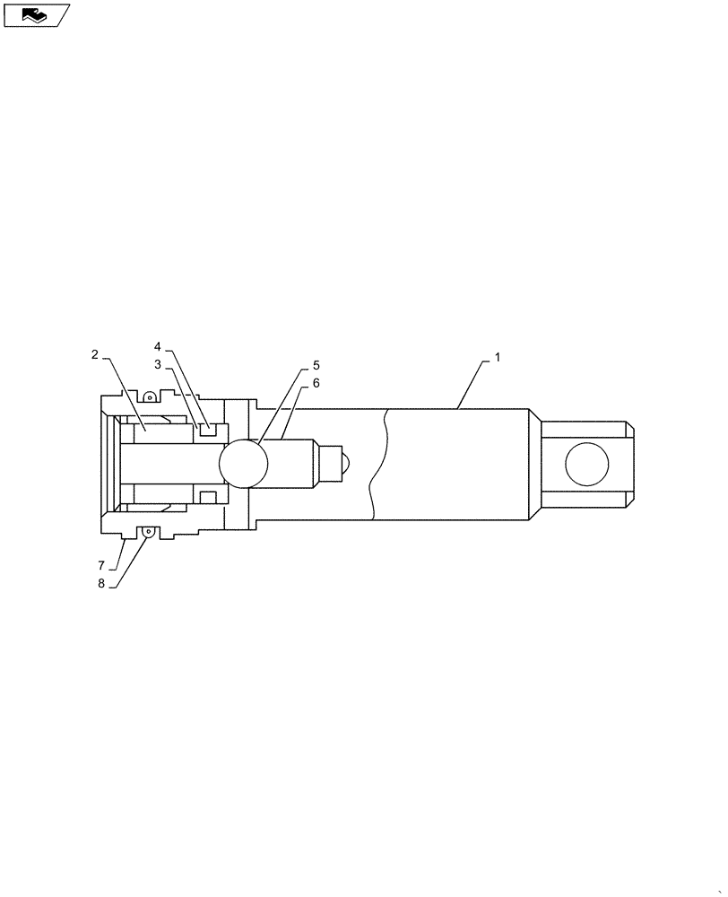 Схема запчастей Case SV211 - (35.106.AD[04]) - HYDRAULICS - HAND PUMP, PISTON ASSEMBLY (35) - HYDRAULIC SYSTEMS