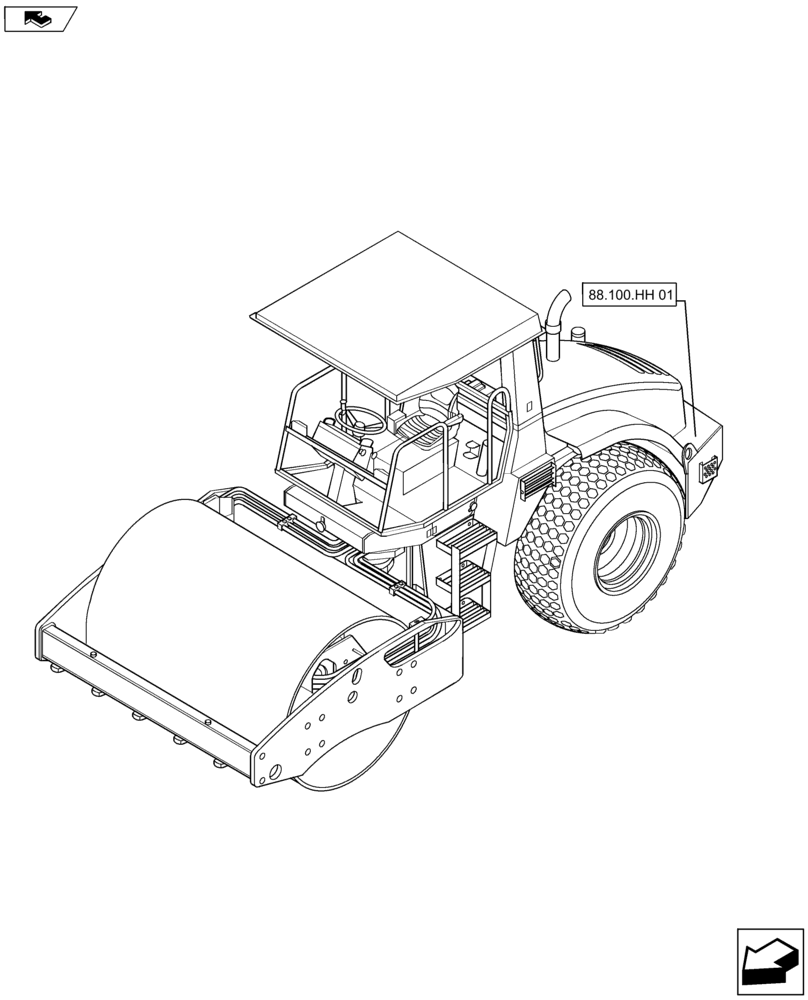 Схема запчастей Case SV211 - (00.000.88) - PICTORIAL INDEX - ACCESSORIES (00) - GENERAL & PICTORIAL INDEX