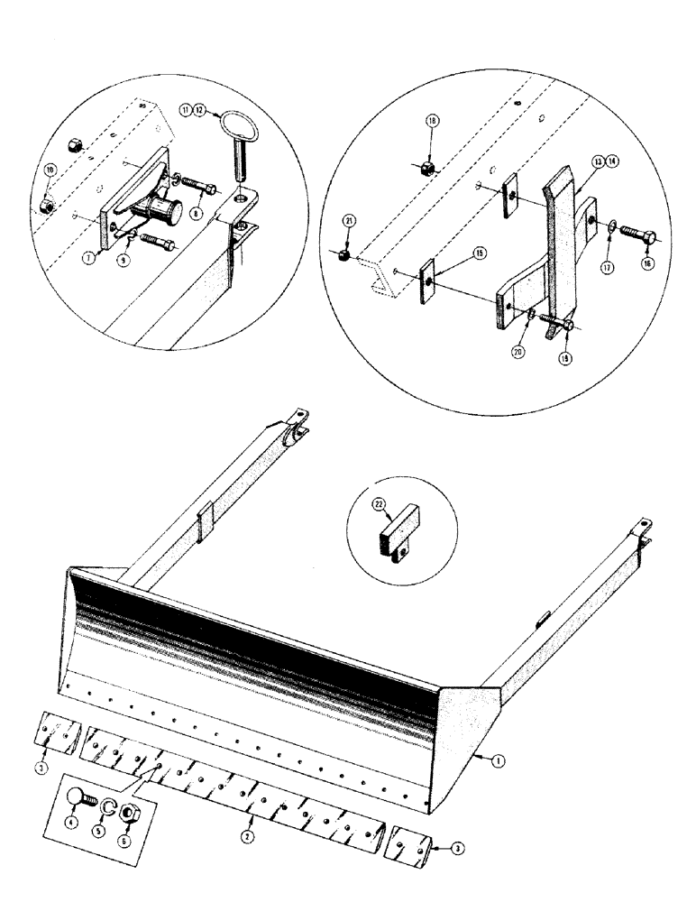 Схема запчастей Case 310 - (142) - HIGH LIFT BULLDOZER (05) - UPPERSTRUCTURE CHASSIS