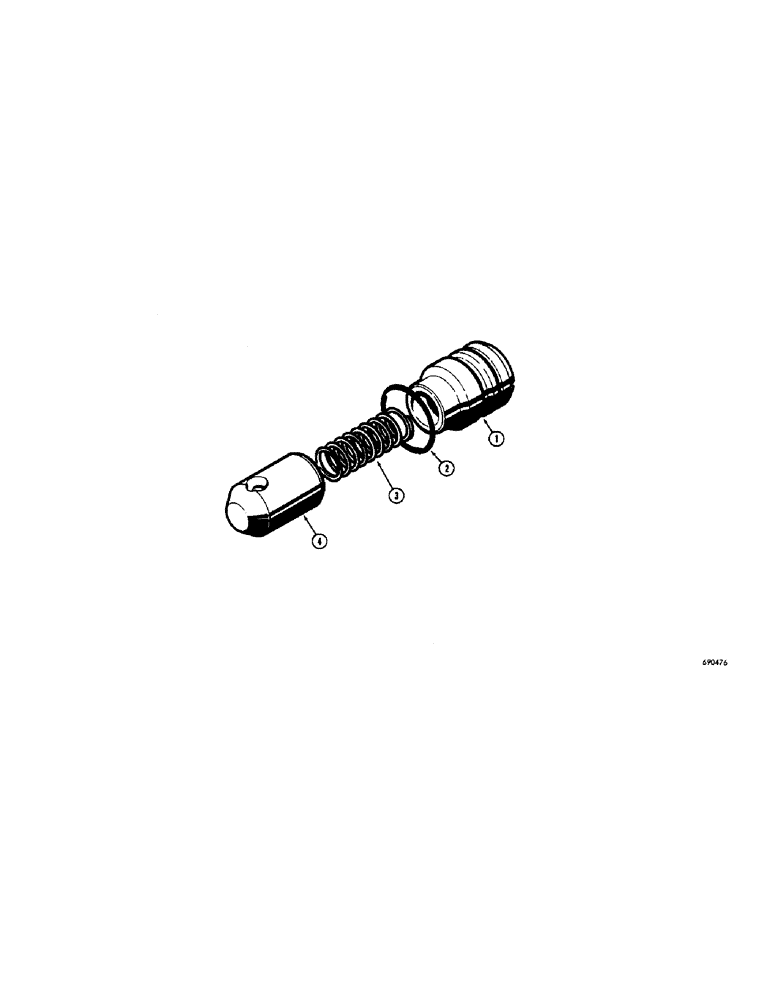 Схема запчастей Case W10C - (238[1]) - CHECK VALVE (08) - HYDRAULICS