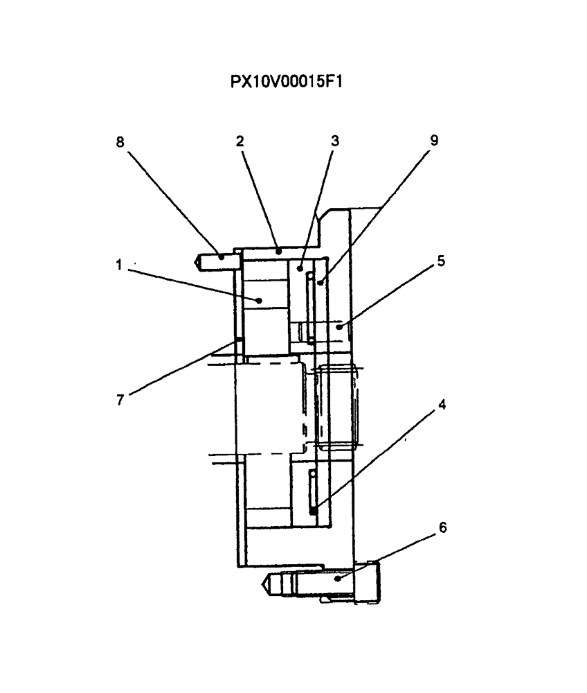 Схема запчастей Case CX36B - (HC407-01-1) - PUMP ASSY (35) - HYDRAULIC SYSTEMS