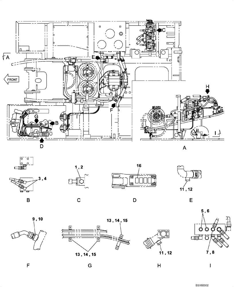 Схема запчастей Case CX700 - (08-091-00[01]) - HYDRAULIC CIRCUIT - PLUG, BLANK-OFF (PICK HAMMER) (08) - HYDRAULICS