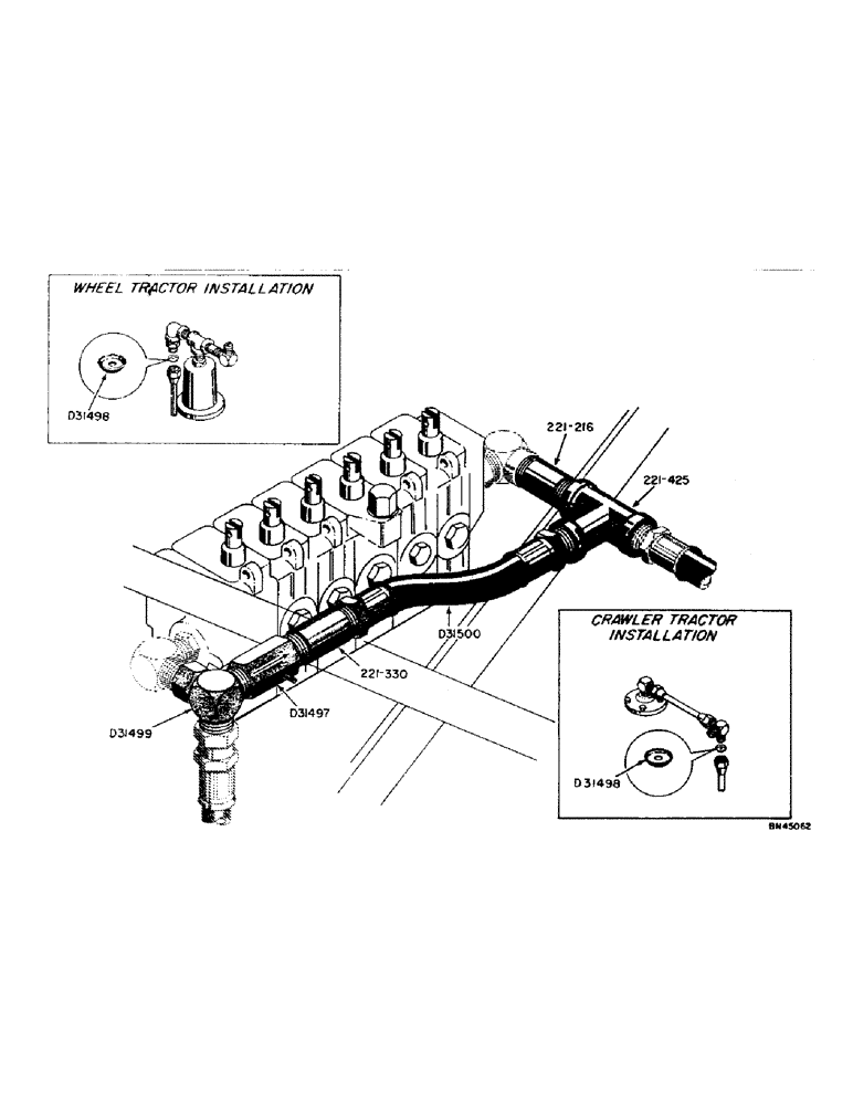 Схема запчастей Case 31 - (112) - REGENERATIVE CIRCUIT PARTS 