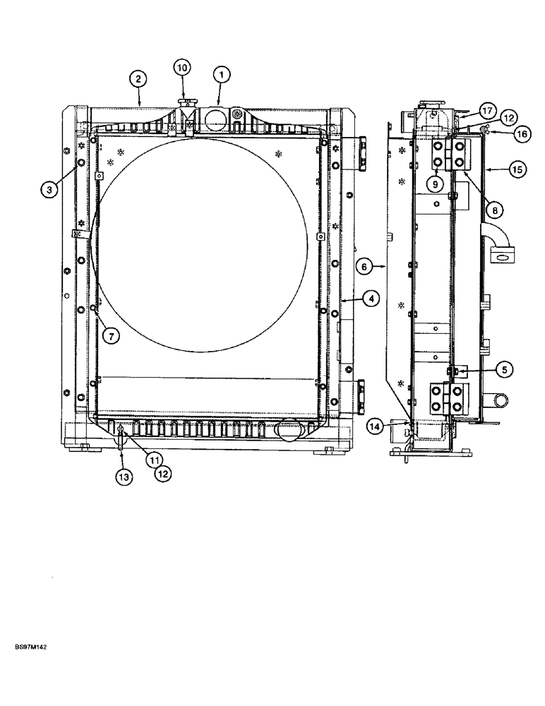 Схема запчастей Case 688 - (1-14) - PICTORIAL INDEX, HYDRAULIC SYSTEM (00) - PICTORIAL INDEX