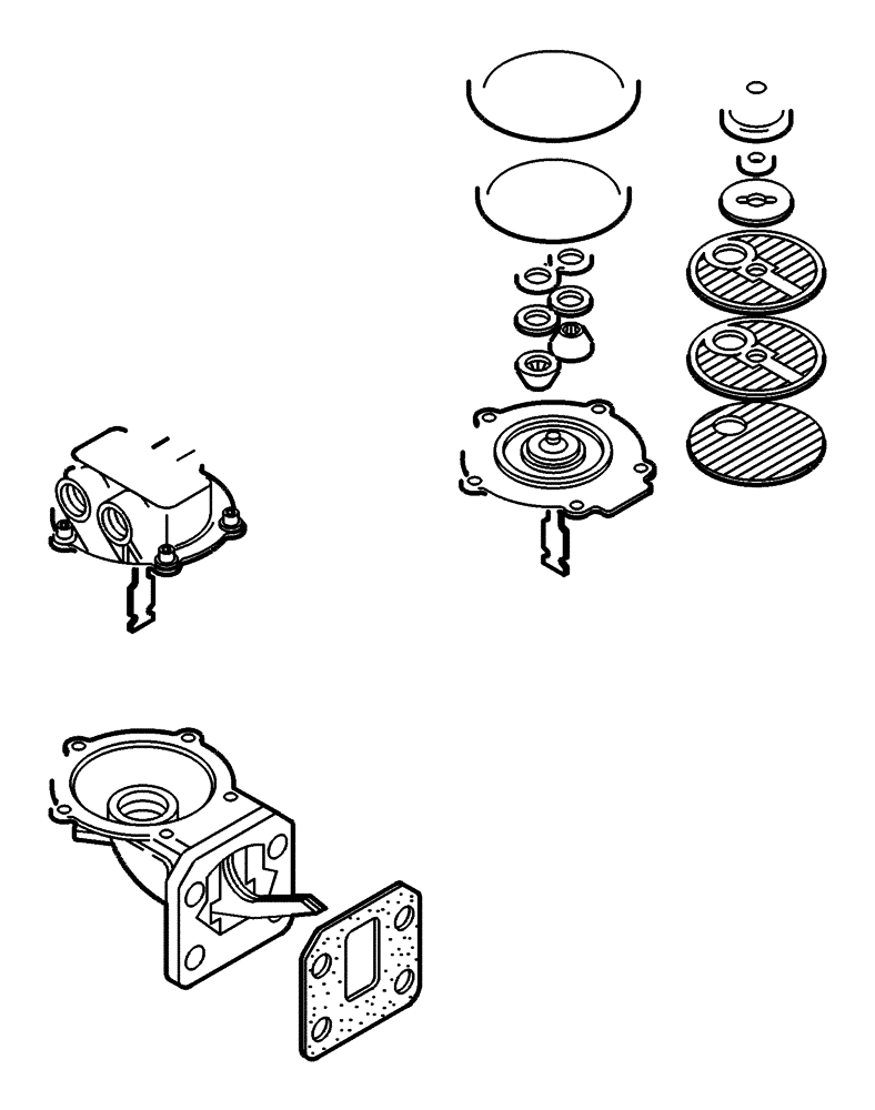 Схема запчастей Case 221D - (95.340[001]) - FUEL PUMP (S/N 581101-UP) (10) - ENGINE