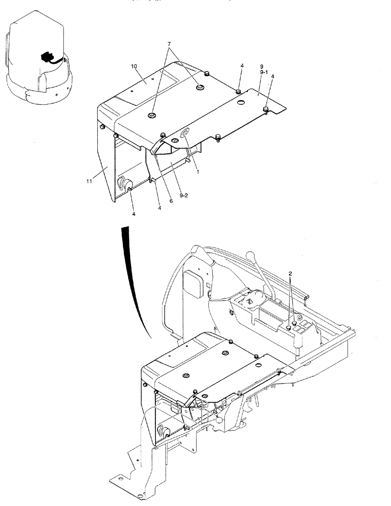 Схема запчастей Case CX27B PV13 - (05-005) - HOSE ASSY, (WITHOUT HEATER) OPTIONAL PARTS