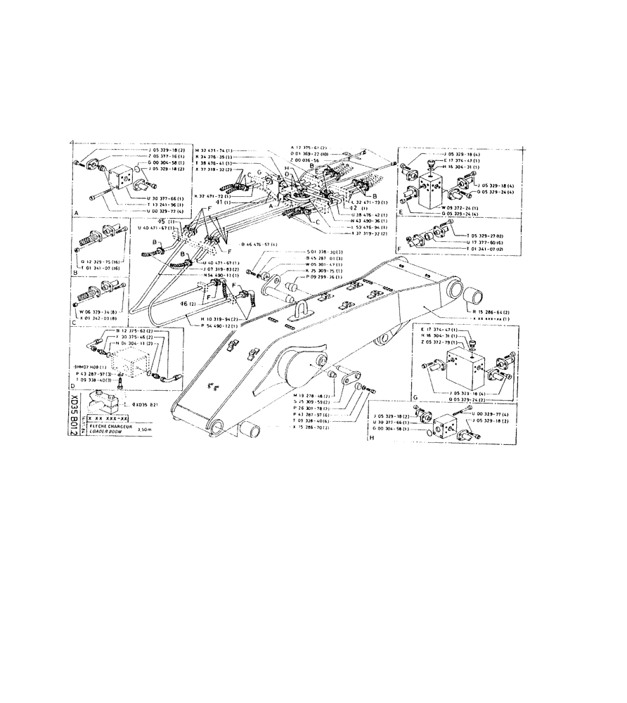 Схема запчастей Case 160CKS - (260) - LOADER BOOM (09) - BOOMS