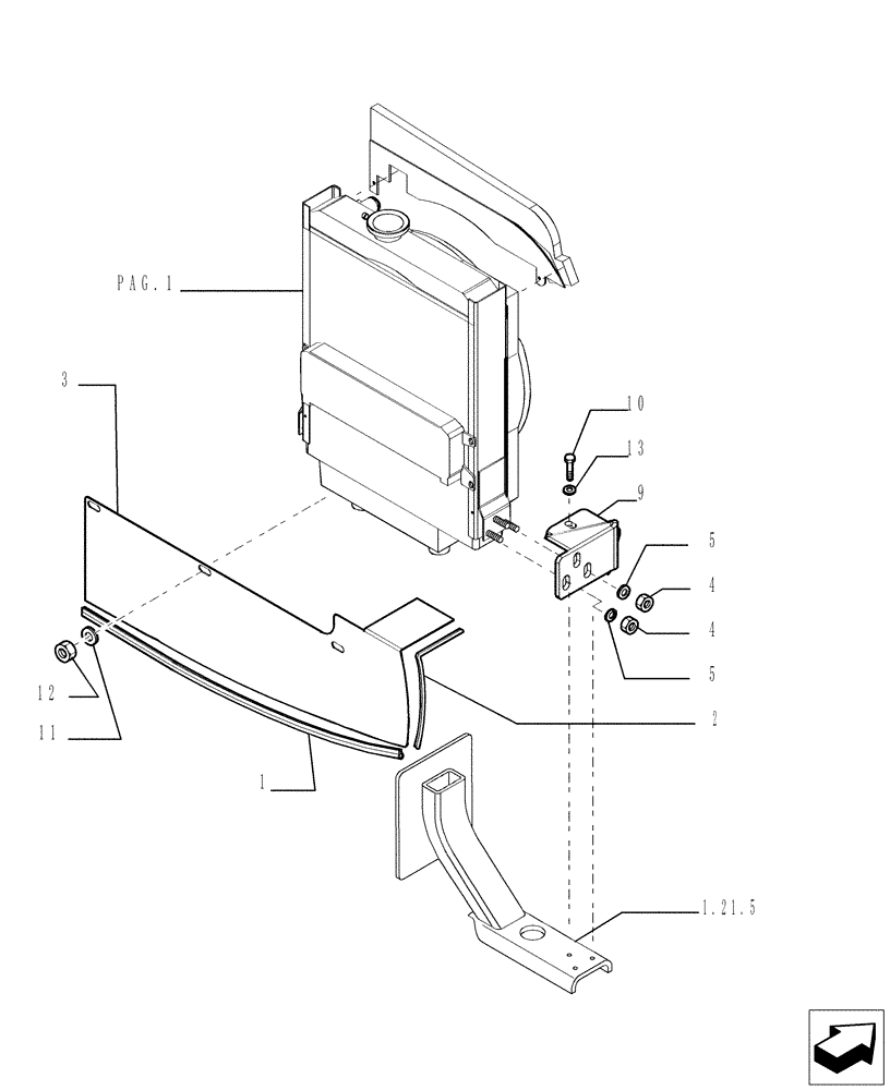 Схема запчастей Case TX742 - (0.02.1/A[01]) - ENGINE- VERSION (02) (10) - ENGINE