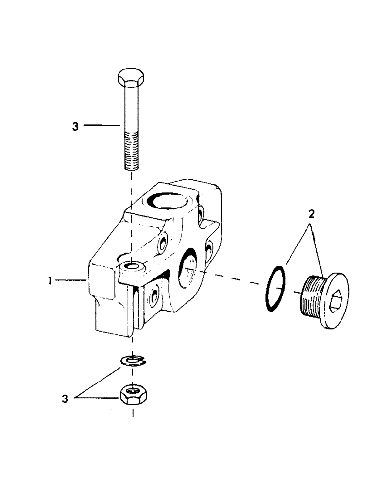 Схема запчастей Case 35EC - (H18) - OUTLET SECTION PART NUMBER 202819 (07) - HYDRAULIC SYSTEM