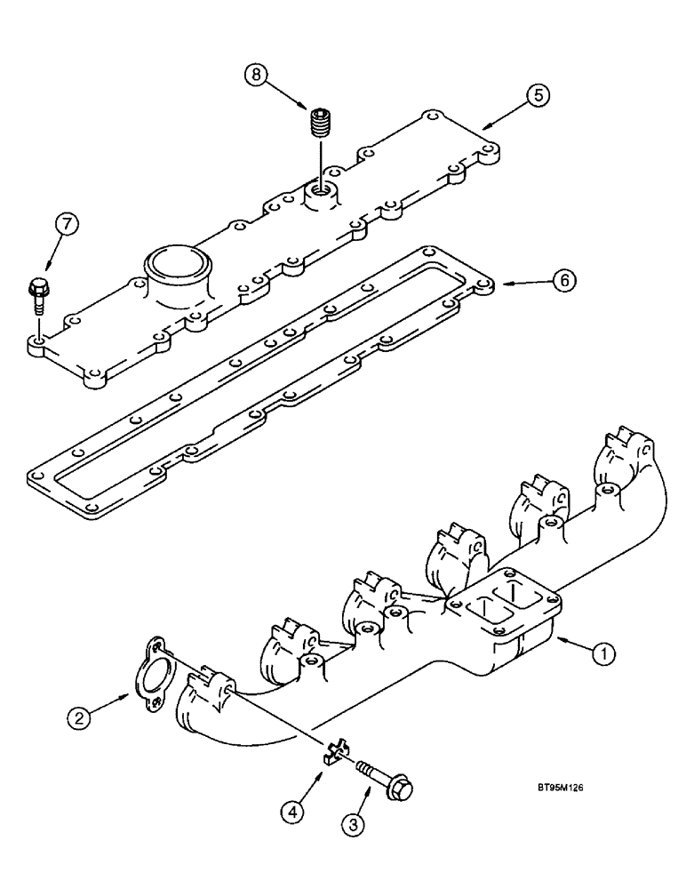 Схема запчастей Case 688 - (1-20) - PICTORIAL INDEX, ELECTRIC SYSTEM (00) - PICTORIAL INDEX