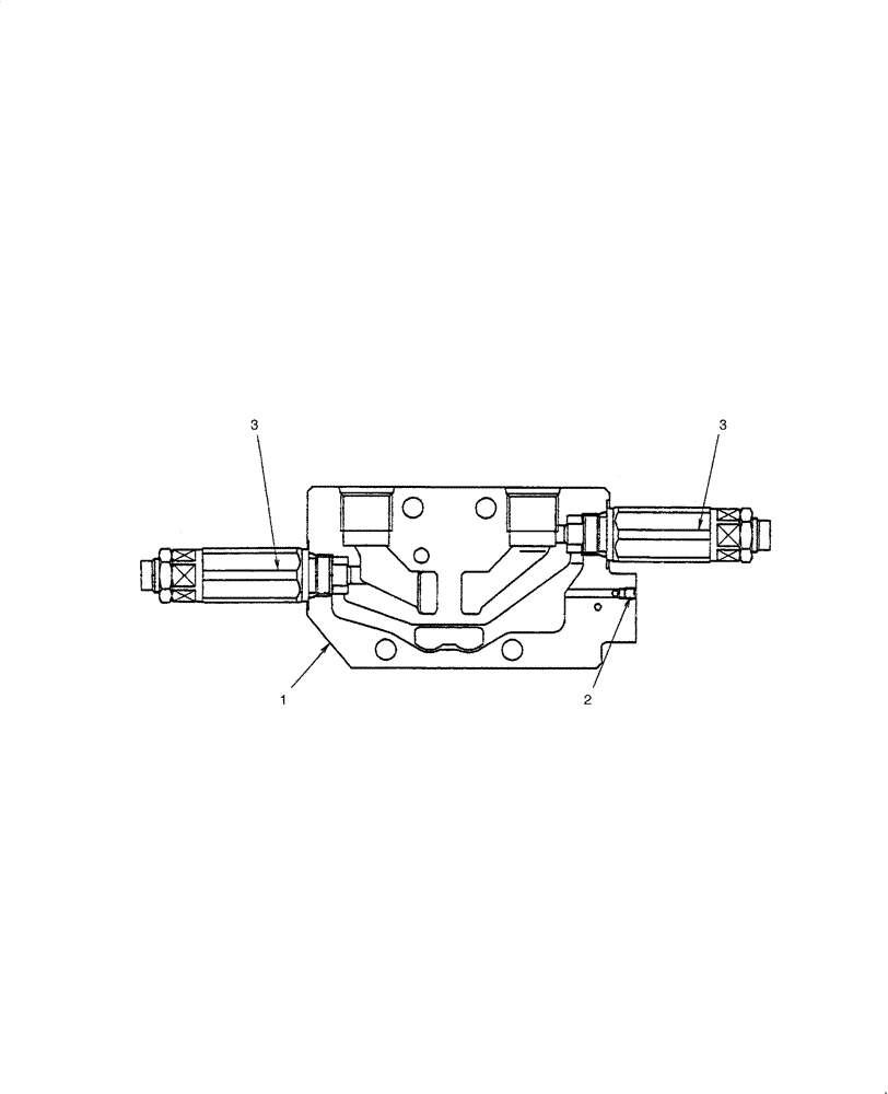 Схема запчастей Case CX27B - (HC009-01[1]) - HYDRAULIC CONTROL VALVE - COMPONENTS (SUPPLY) (35) - HYDRAULIC SYSTEMS