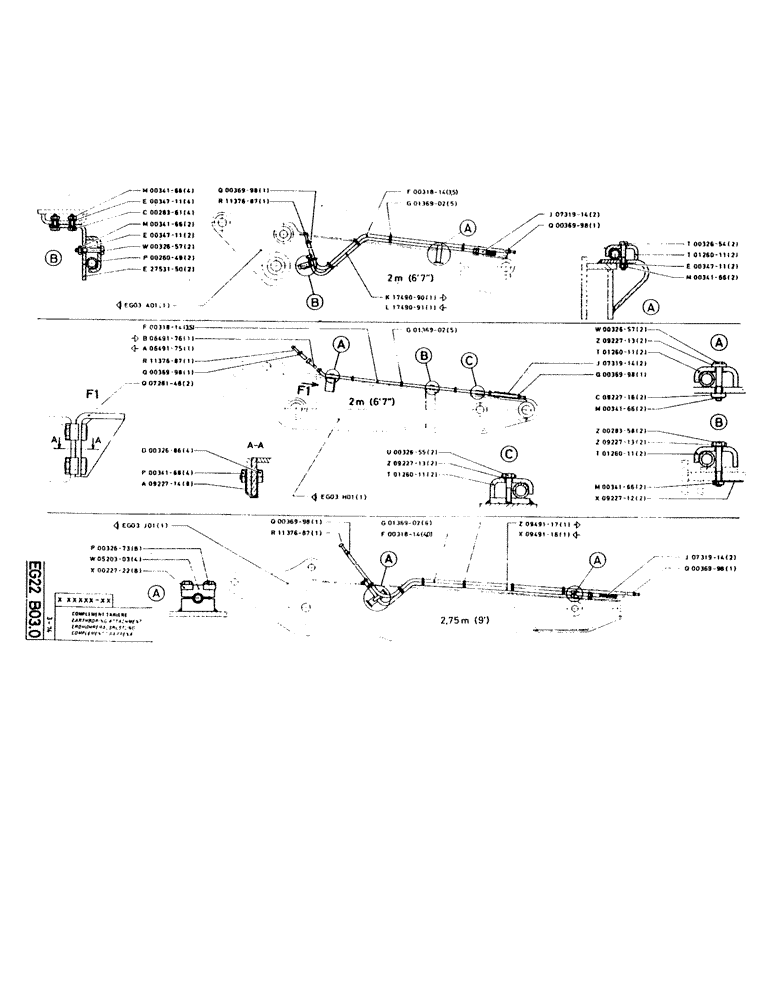 Схема запчастей Case GC120 - (267) - EARTHBORING ATTACHMENT 